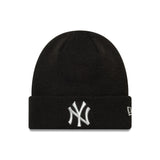 Gorro tipo beanie de los Yankees de Nueva York, metalizado, New Era, camuflaje, negro