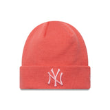 Gorro beanie de los New York Yankees, New Era, rosa
