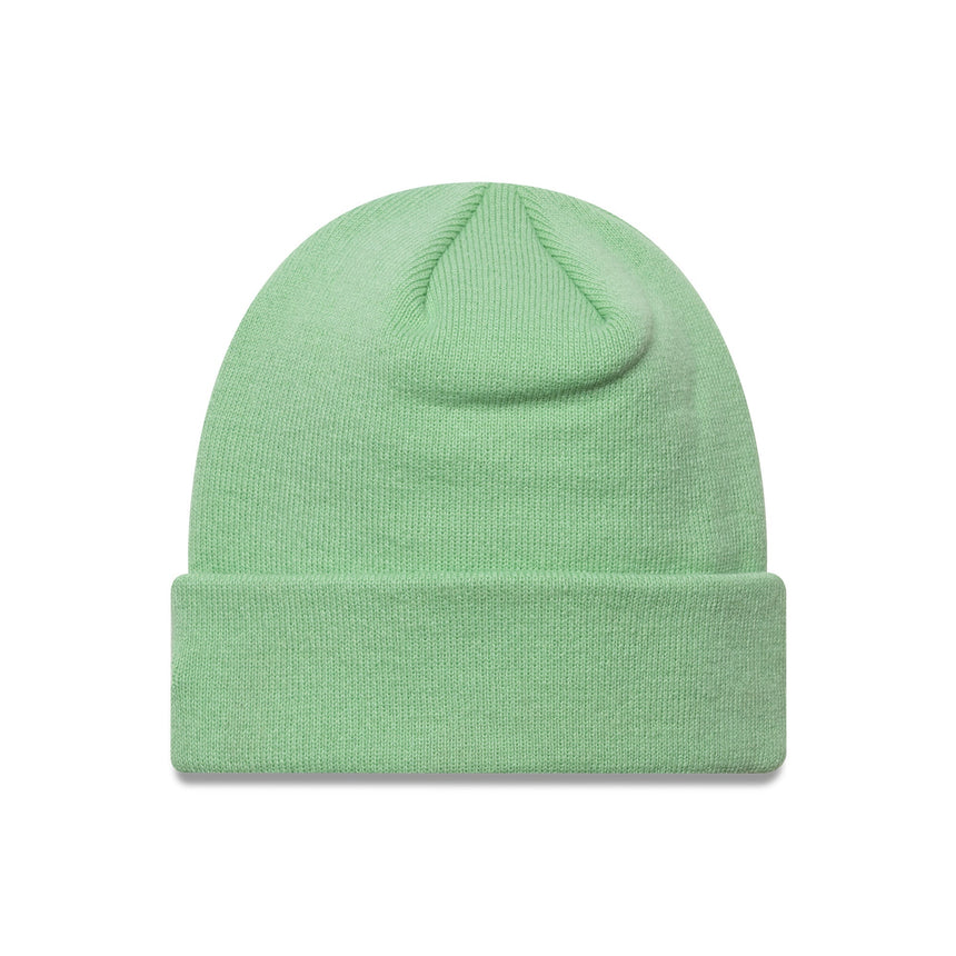 Gorro de punto Yanquis de Nueva York, para mujer, esencial de la liga, New Era, verde