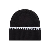 Gorro beanie de los Yanquis de Nueva York, con pespuntes gruesos, New Era, negro