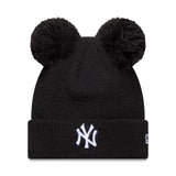Gorro tipo beanie de Yanquis de Nueva York, New Era, negro
