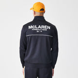Suéter de McLaren, con cremallera completa, New Era, negro