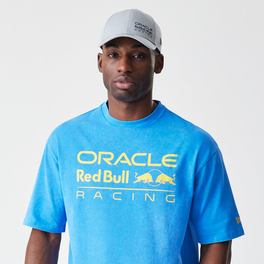 Camiseta oversize de Red Bull Racing, New Era, azul