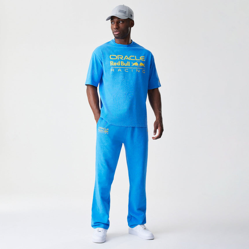 Camiseta oversize de Red Bull Racing, New Era, azul