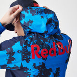 Chaqueta Red Bull Racing, Windrunner, New Era, camuflaje azul