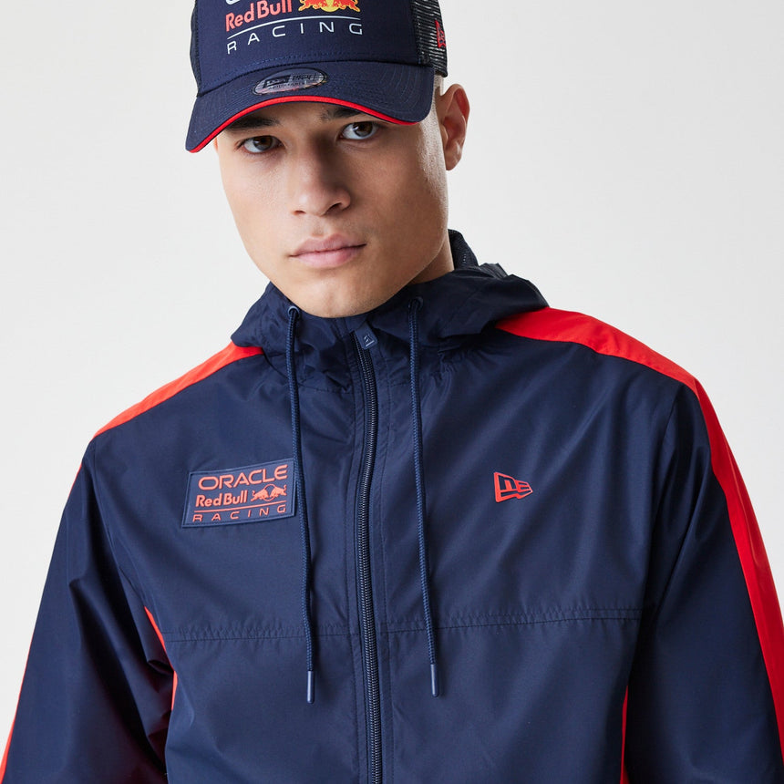Chaqueta Red Bull Racing Windrunner, New Era, azul