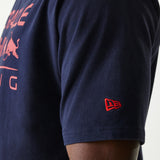 Camiseta de Red Bull Racing, talla oversize, New Era, azul oscuro