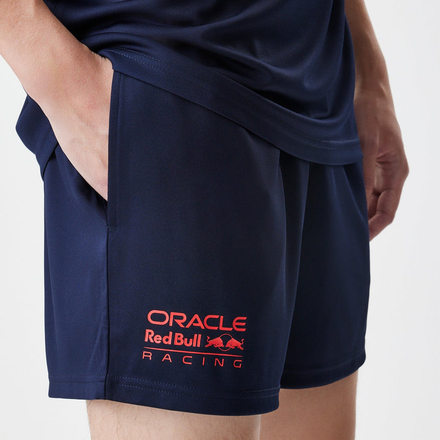 Shorts de fútbol Red Bull Racing, New Era, azul