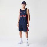 Camiseta sin mangas Red Bull Racing, New Era, malla para baloncesto, azul oscuro