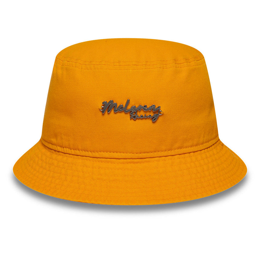 Sombrero tipo cubo McLaren x Reiss, con forma cónica, New Era, naranja