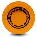 Sombrero tipo cubo McLaren x Reiss, con forma cónica, New Era, naranja