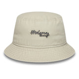 McLaren x Reiss sombrero tipo cubo, entallado, New Era, blanco