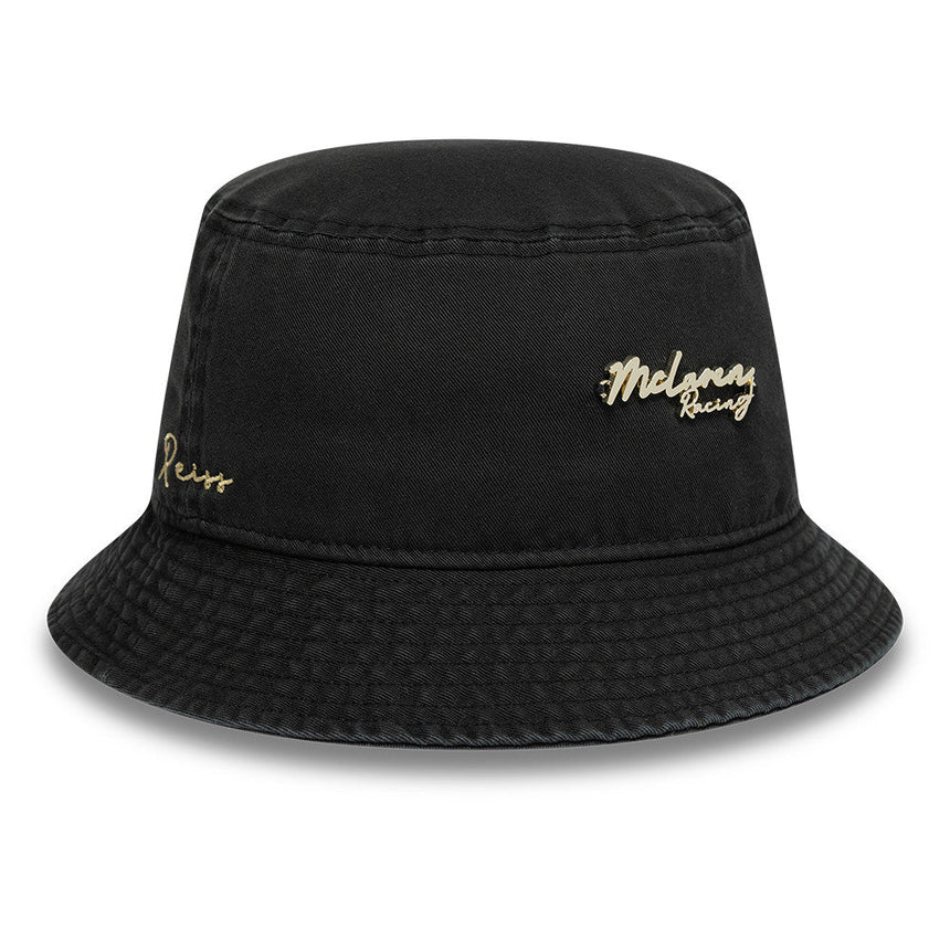 McLaren x Reiss sombrero tipo cubo, cónico, New Era, negro