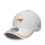 Gorra de McLaren, de temporada, New Era 9FORTY, blanca