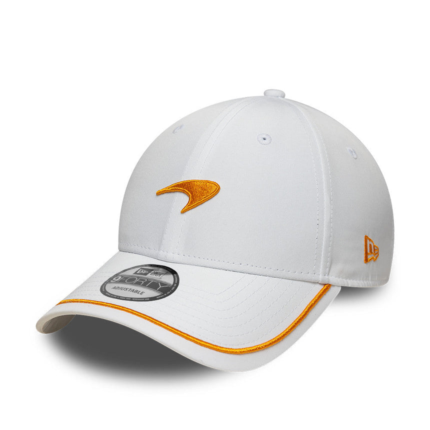Gorra de McLaren, de temporada, New Era 9FORTY, blanca