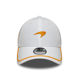 Gorra de McLaren, de temporada, New Era 9FORTY, blanca