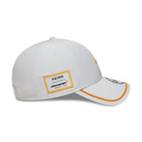 Gorra de McLaren, de temporada, New Era 9FORTY, blanca