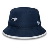 Sombrero bucket McLaren x Reiss, de temporada, tipo entallado, New Era, 9FORTY, azul