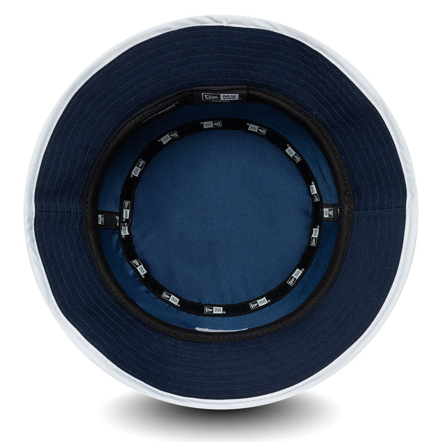 Sombrero bucket McLaren x Reiss, de temporada, tipo entallado, New Era, 9FORTY, azul