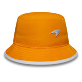 Sombrero tipo cubo McLaren x Reiss, de temporada, entallado, New Era, 9FORTY, naranja