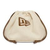 Gorra de los New York Yankees, de cuero, New Era, 9FORTY, lisa, marrón