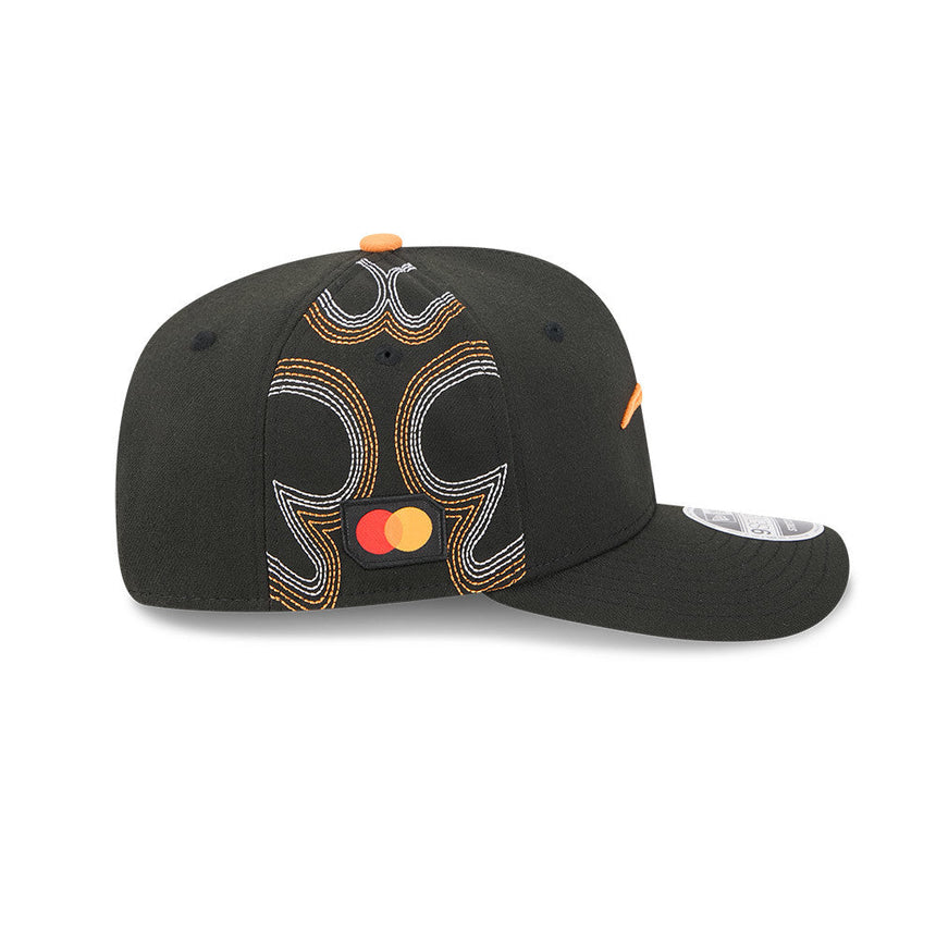 Gorra McLaren del equipo, Austin SE, New Era, 9SEVENTY, negra