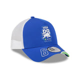 Gorra Visa RB, trucker, edición especial Las Vegas, Isack Hadjar, New Era, 9FORTY, azul