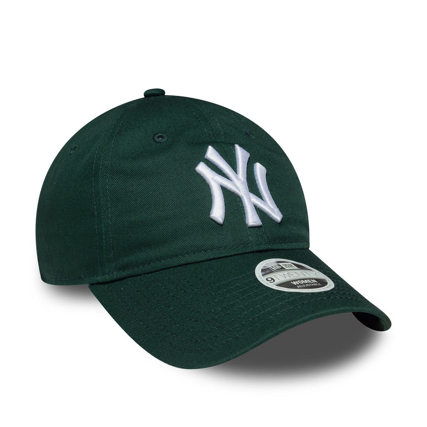 Gorra de los Yankees de Nueva York, Gorra para mujer ESS 9TWENTY, New Era, 9TWENTY, verde, verde