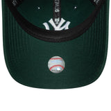 Gorra de los Yankees de Nueva York, Gorra para mujer ESS 9TWENTY, New Era, 9TWENTY, verde, verde