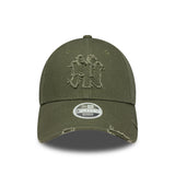 Gorra de los New York Yankees, pin desgastado, New Era, 9FORTY, marrón