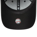 Gorra de béisbol de los Yankees de Nueva York, con lazo de satén en la espalda, New Era, 9FORTY, para mujer, negro