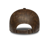 Gorra de los Yankees de Nueva York, cuero PU, Yankees de Nueva York, 9TWENTY, marrón, marrón