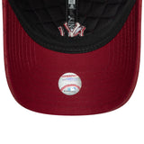 Gorra de los Yankees de Nueva York, acolchada, New Era, 9TWENTY, roja