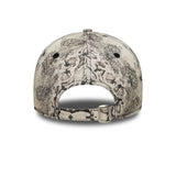 Gorra de los Yankees de Nueva York, diseño de serpiente, 9FORTY, New Era, gris