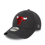 Gorra Chicago Bulls, lana melton, 9FORTY, Chicago Bulls, gris, gris