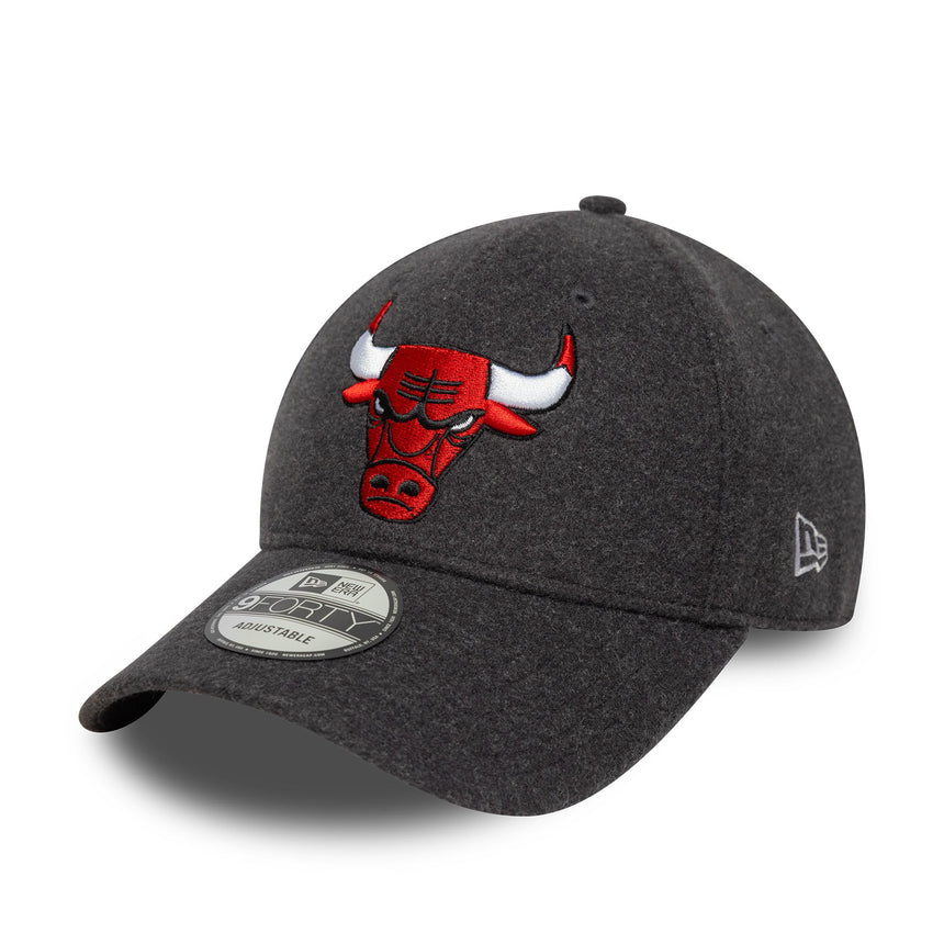 Gorra Chicago Bulls, lana melton, 9FORTY, Chicago Bulls, gris, gris