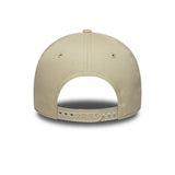Gorra de los New York Yankees, color beige, con parche lateral, estilo A-frame, New Era, 9FORTY.