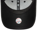Gorra de los Yankees de Nueva York, melton, New Era, 9FORTY, negro
