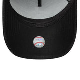 Gorra de los Yankees de Nueva York, A-frame Melton, New Era, 9FORTY, negro