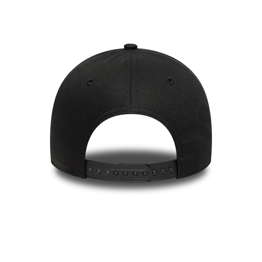 Gorra Chicago Bulls, parche lateral A-Frame, Chicago Bulls, A-Frame, negra