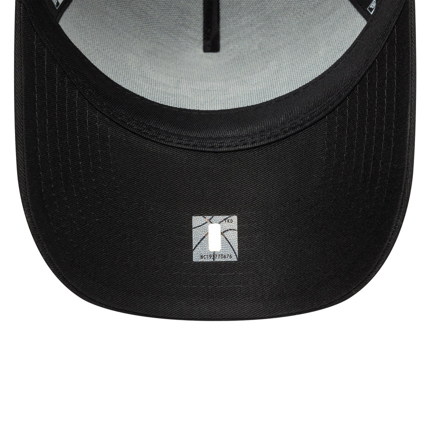 Gorra Chicago Bulls, parche lateral A-Frame, Chicago Bulls, A-Frame, negra