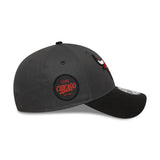 Gorra de los Chicago Bulls, parche lateral, New Era, 9FORTY, gris, gris
