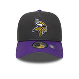 Gorra de Minnesota Vikings, A-Frame, New Era, gris