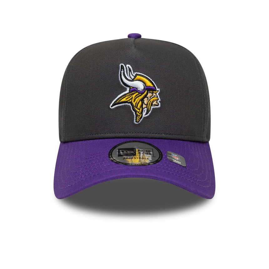 Gorra de Minnesota Vikings, A-Frame, New Era, gris
