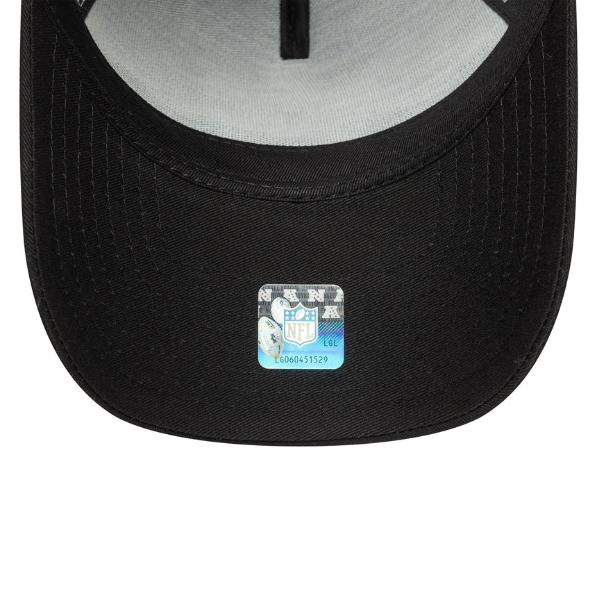 Gorra de los Raiders de Las Vegas, pin impecable, New Era, negro
