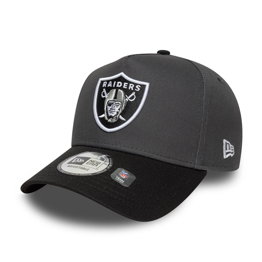 Gorra de los Raiders de Las Vegas, pin impecable, New Era, negro
