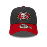 Gorra de San Francisco 49ers, A-Frame, New Era, gris