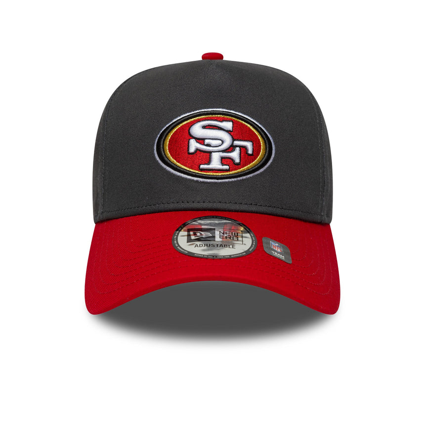 Gorra de San Francisco 49ers, A-Frame, New Era, gris