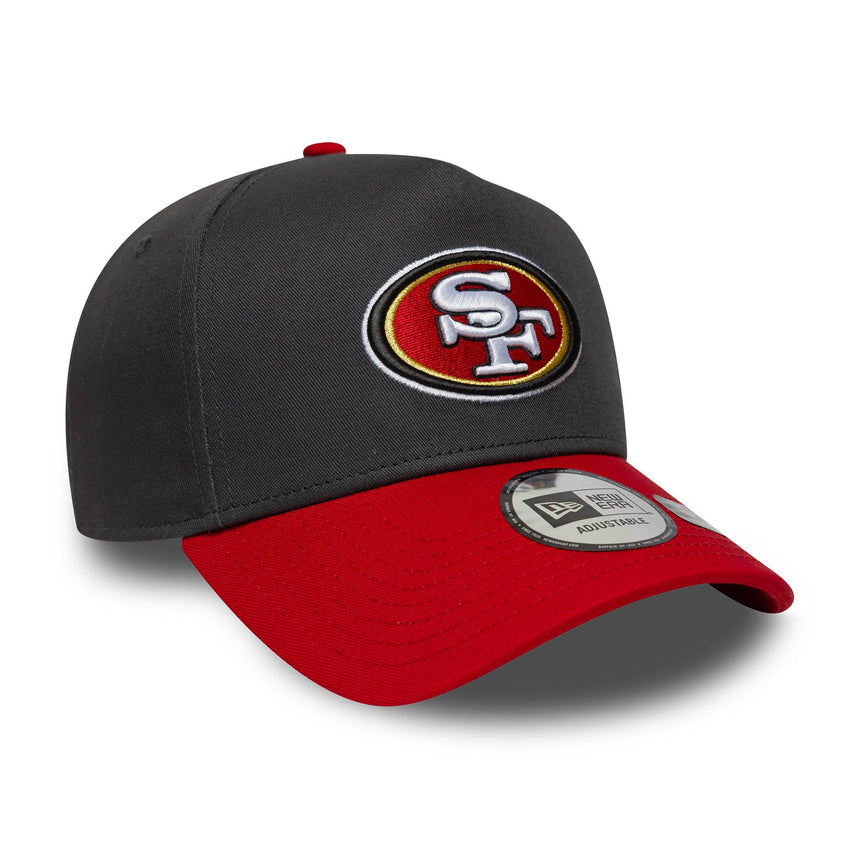 Gorra de San Francisco 49ers, A-Frame, New Era, gris