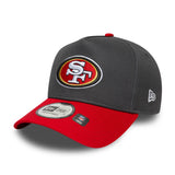 Gorra de San Francisco 49ers, A-Frame, New Era, gris